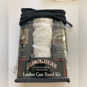 Bickmore a tradition of excellence leather care travel kit bick 1 bick 4 cloth